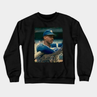 Fred McGriff in Toronto Blue Jays Crewneck Sweatshirt